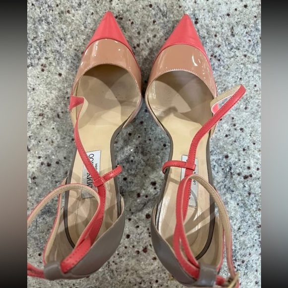 Jimmy choo nude and pink heels - Picture 5 of 6